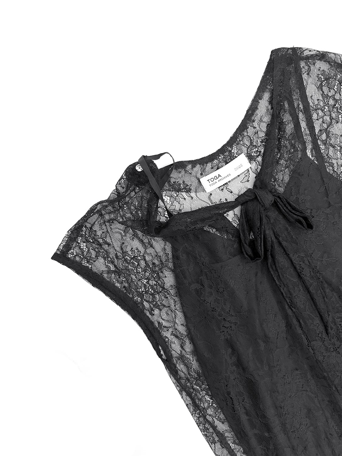 Toga Lace Sheer Layered Top/ Os 상품이미지5