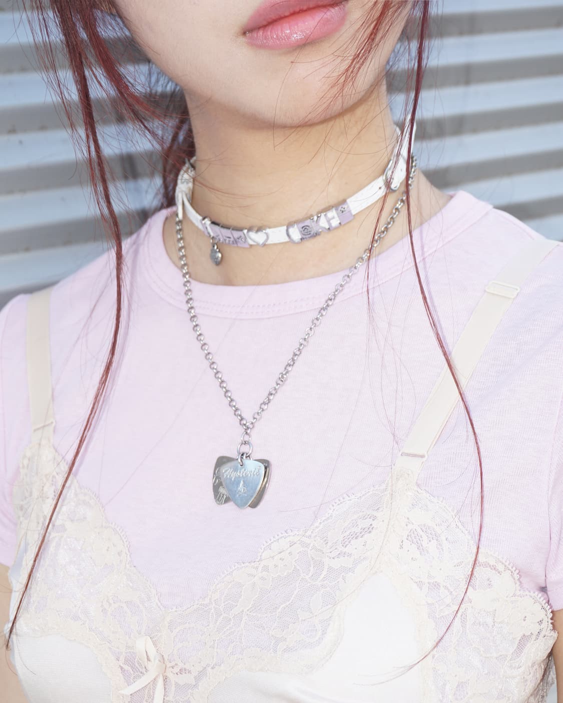 PIECE ♡F C@KE* Choker (white only) 상품이미지4