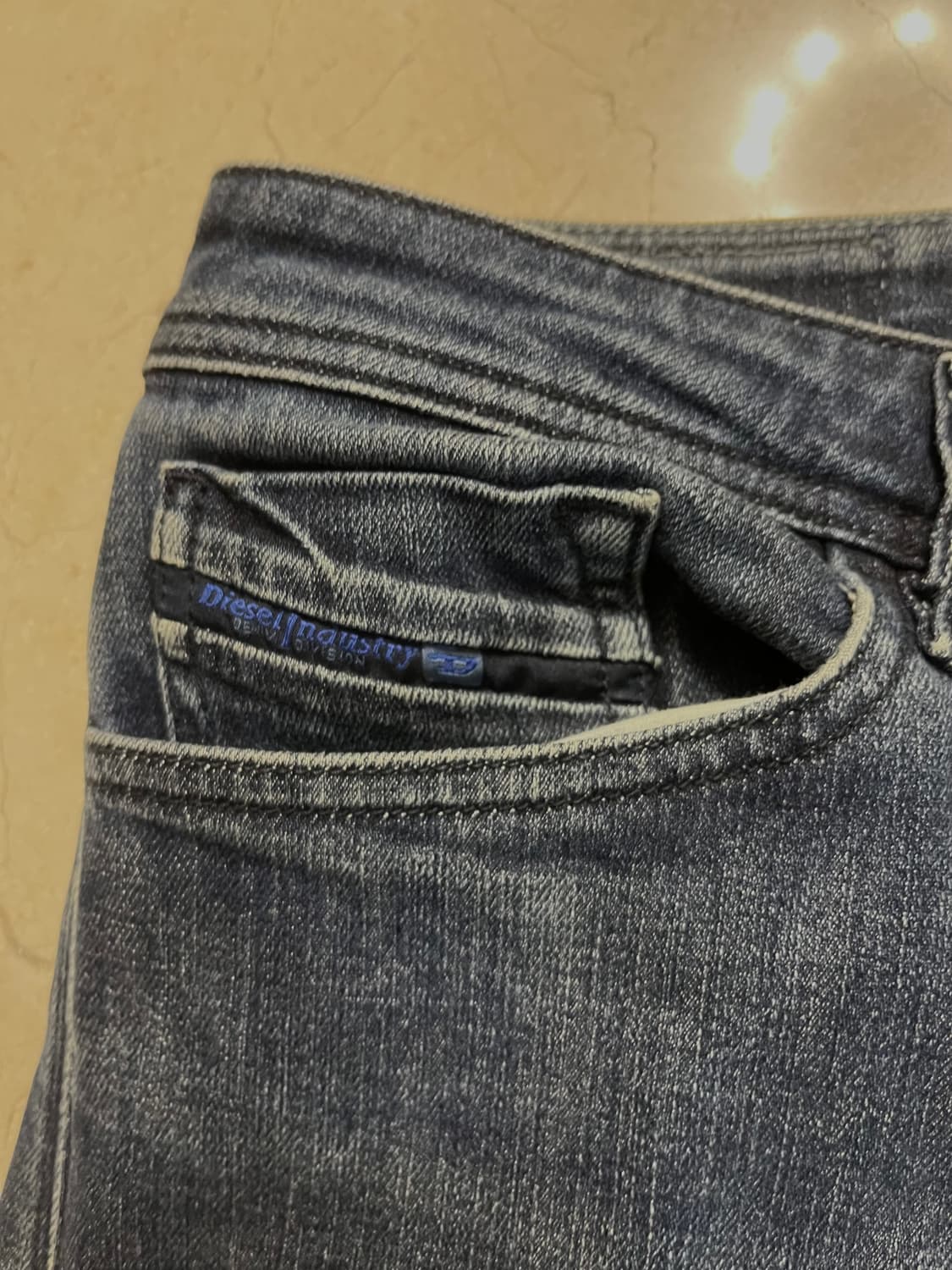 디젤 워싱 데님 청바지 (W32 L32) 상품이미지5