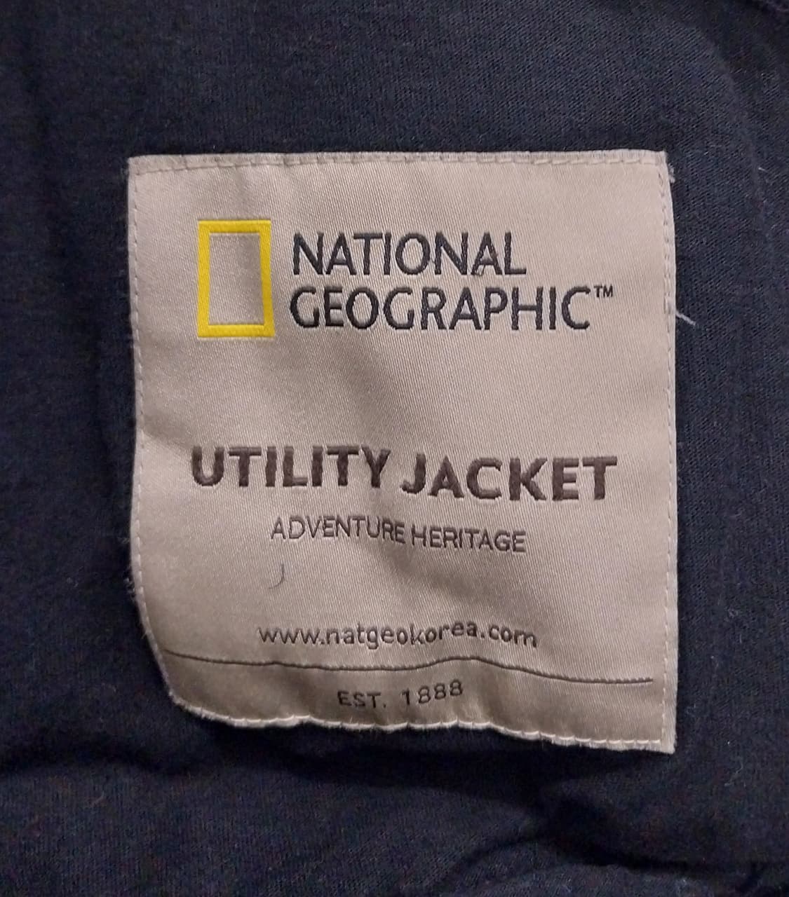 내셔널지오그래픽 블랙 봄버 자켓 2XL 상품이미지6