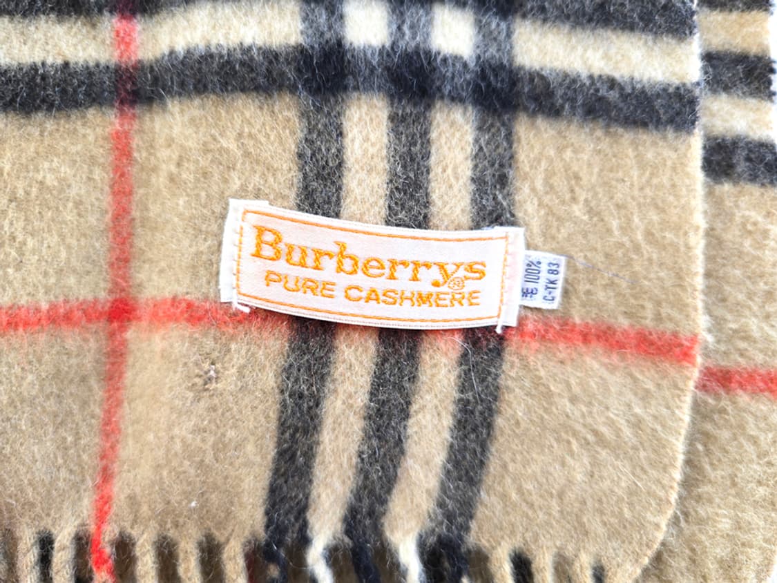 버버리 캐시미어 머플러 상품이미지4