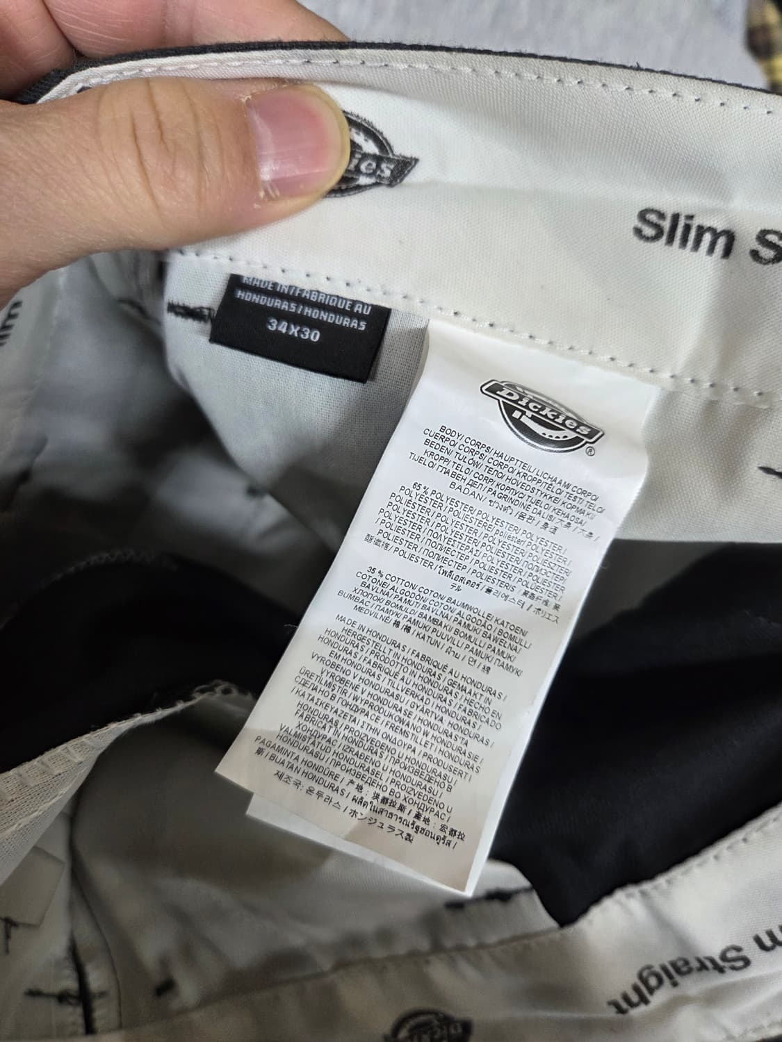 디키즈 873 슬림 스트레이트 워크웨어 팬츠 34 상품이미지4