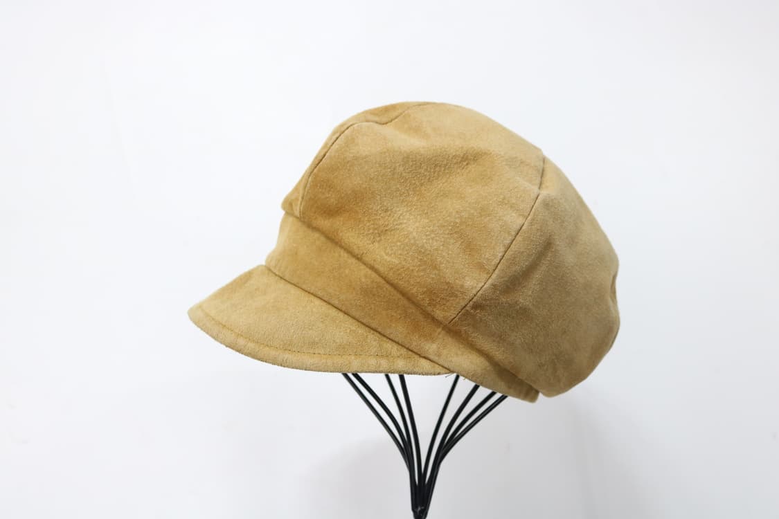 CA4LA 카시라 빈티지 피그 스웨이드 뉴스보이 캡 상품이미지3