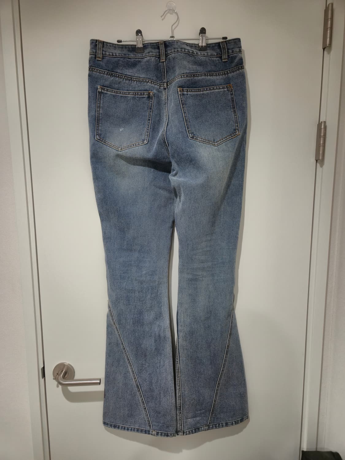 [낫포너드] 워시드 부츠컷 데님 XL 상품이미지2