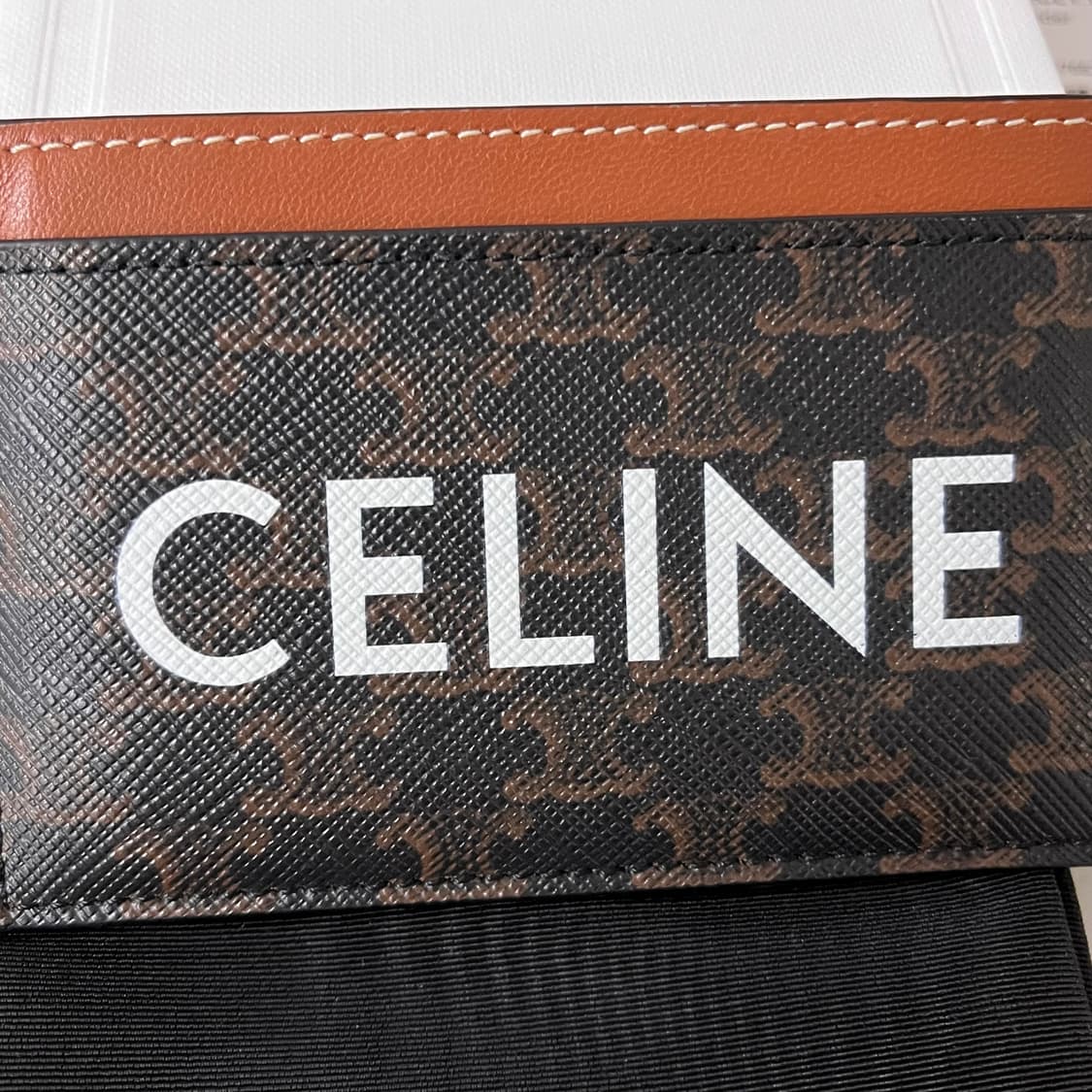 [S급/정품] 셀린느 로고 트리옹프 카드지갑 상품이미지4