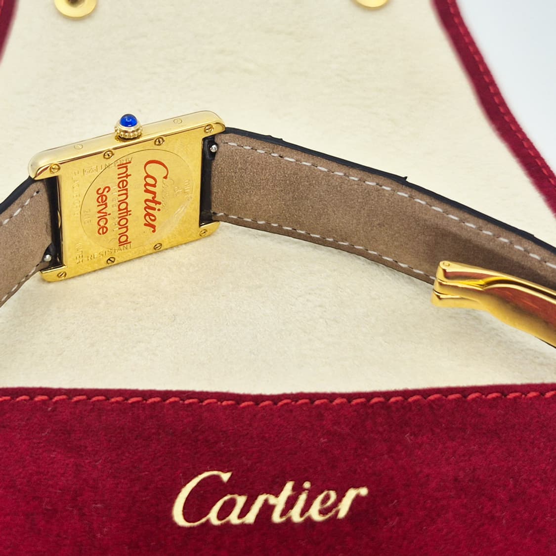 까르띠에 머스트 탱크 XL 블랙판 상품이미지5