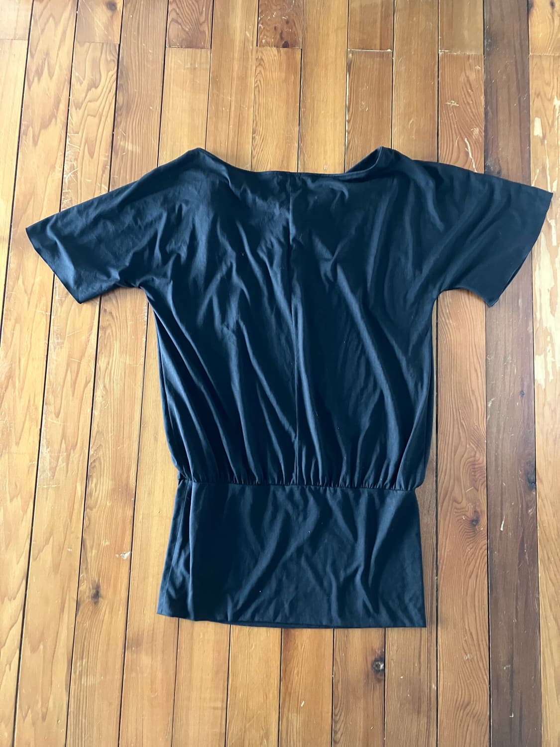 오프숄더 블랙 미니 드레스 상품이미지4