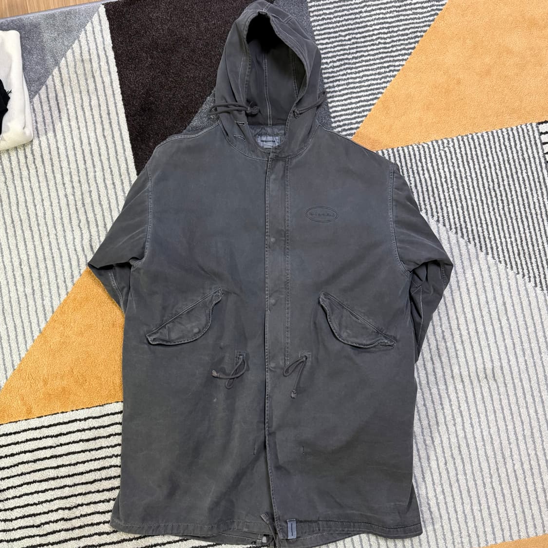 [L] 디스이스네버댓 Overdyed M51 Parka Black 상품이미지1