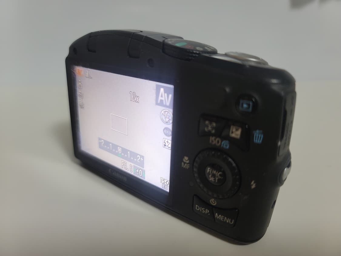 캐논 파워샷 SX130 IS 디카 레트로 빈티지 광학12배 디지털 카메라 상품이미지8