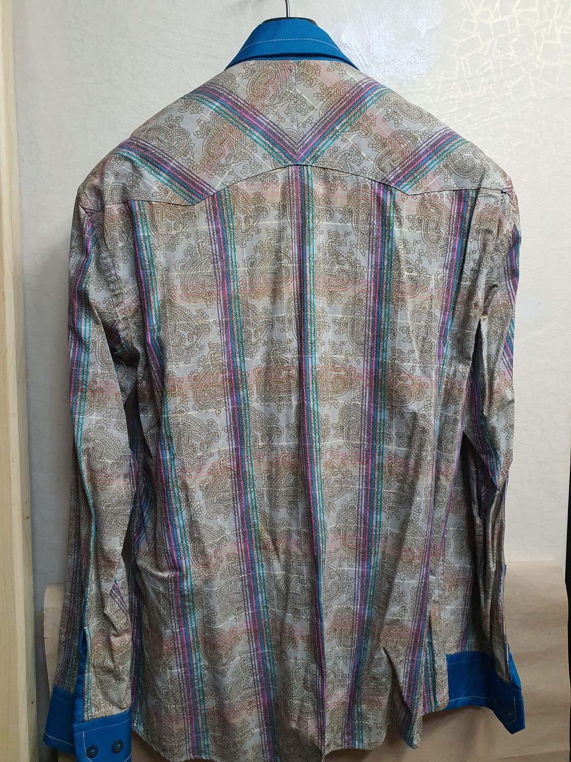 남성 베이즐리 유니크 셔츠 100 상품이미지6