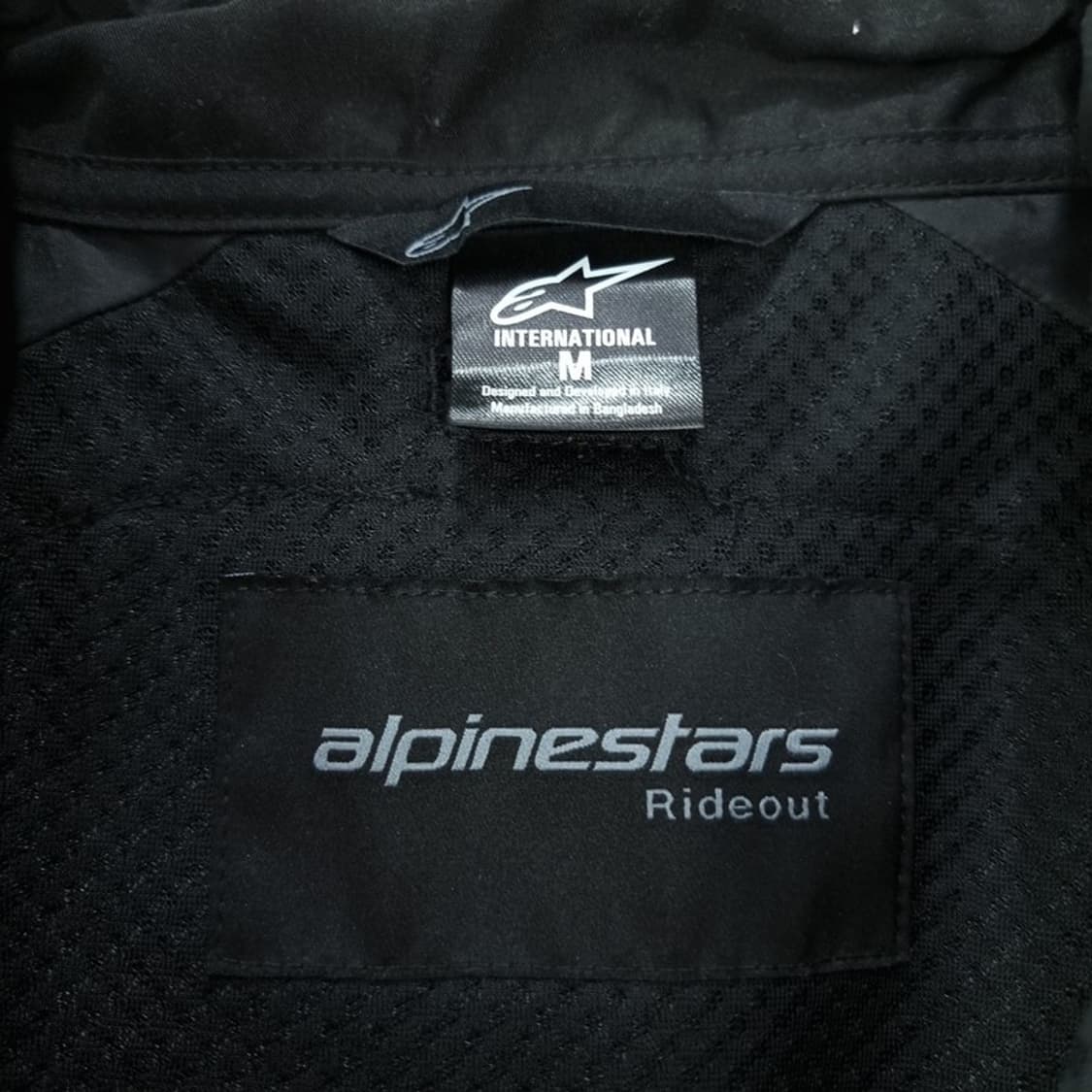 [알파인스타] 몬스터 바이커 라이딩 아머 집업 자켓 블랙 M18559 상품이미지7