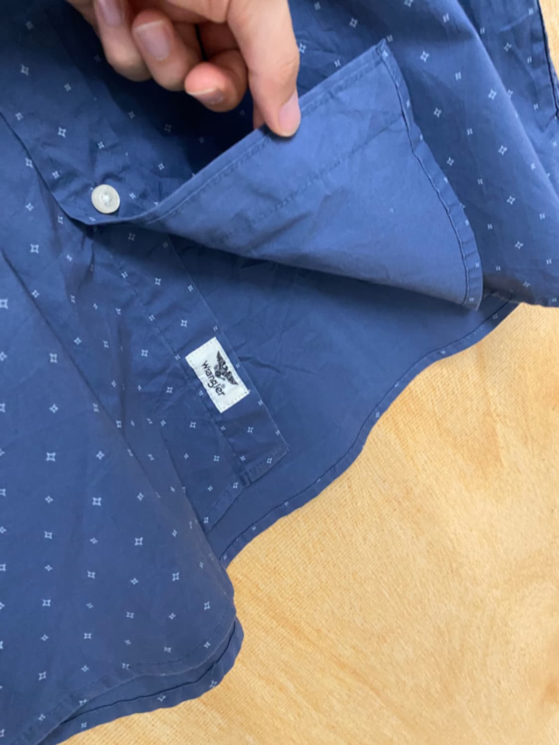 WRANGLER work shirts 랭글러 셀비지 워크셔츠 상품이미지8