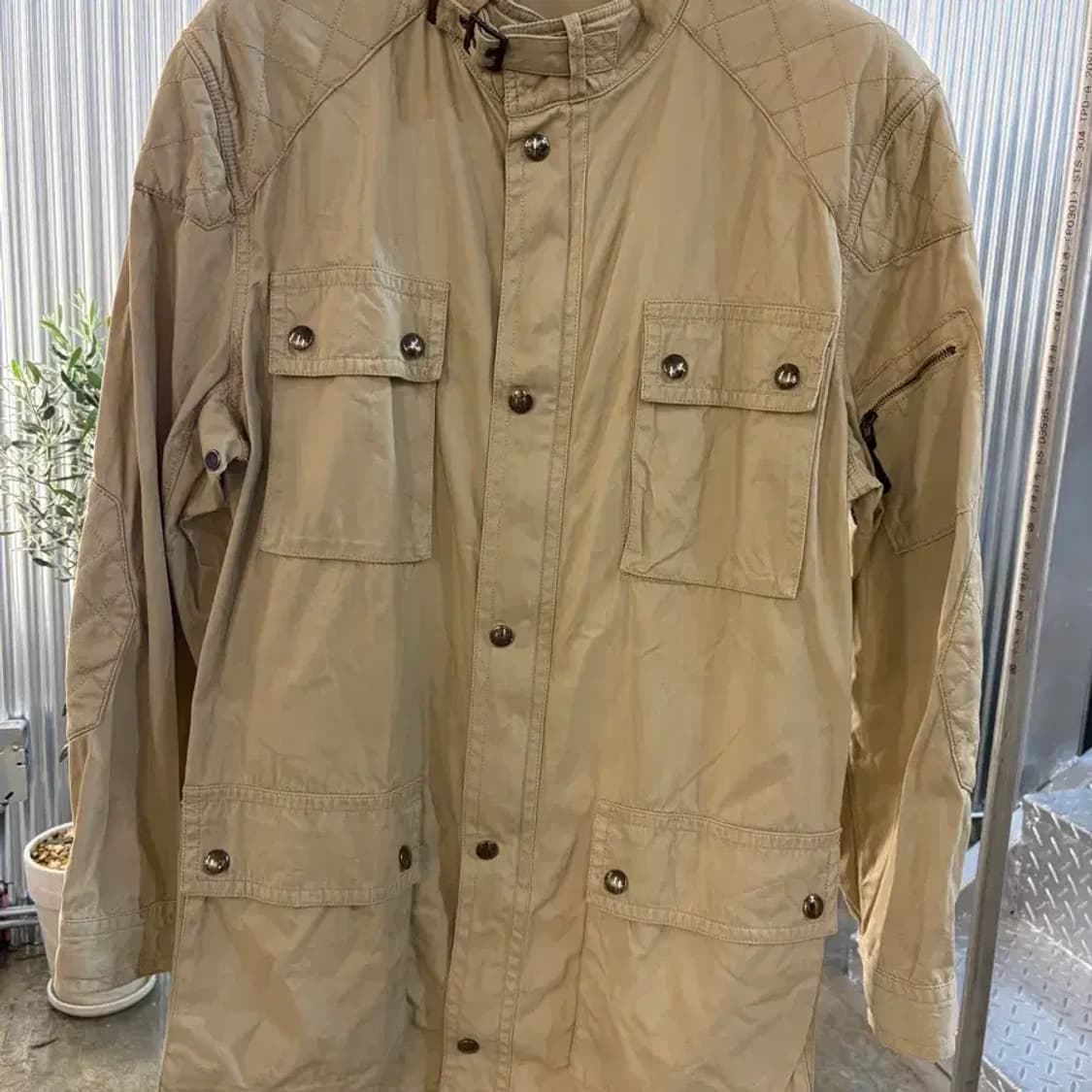 POLO ralph lauren 90s safari jacket XL 상품이미지7