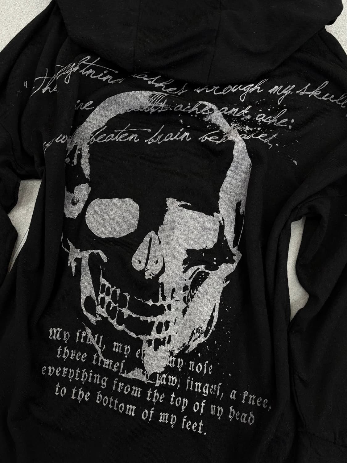 해골 후드 원피스 상품이미지7