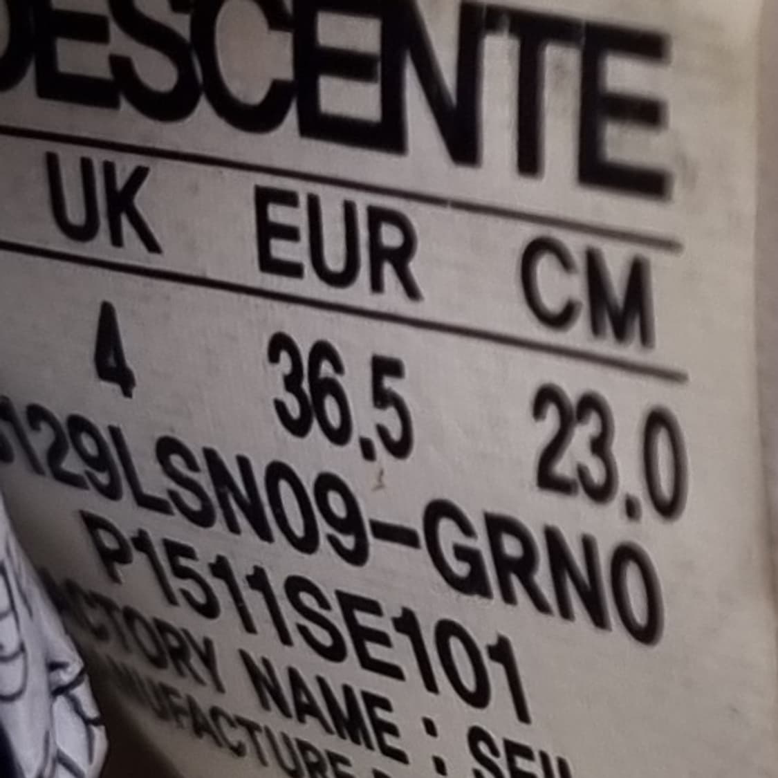 데상트 크론템포 스니커즈 230 상품이미지6