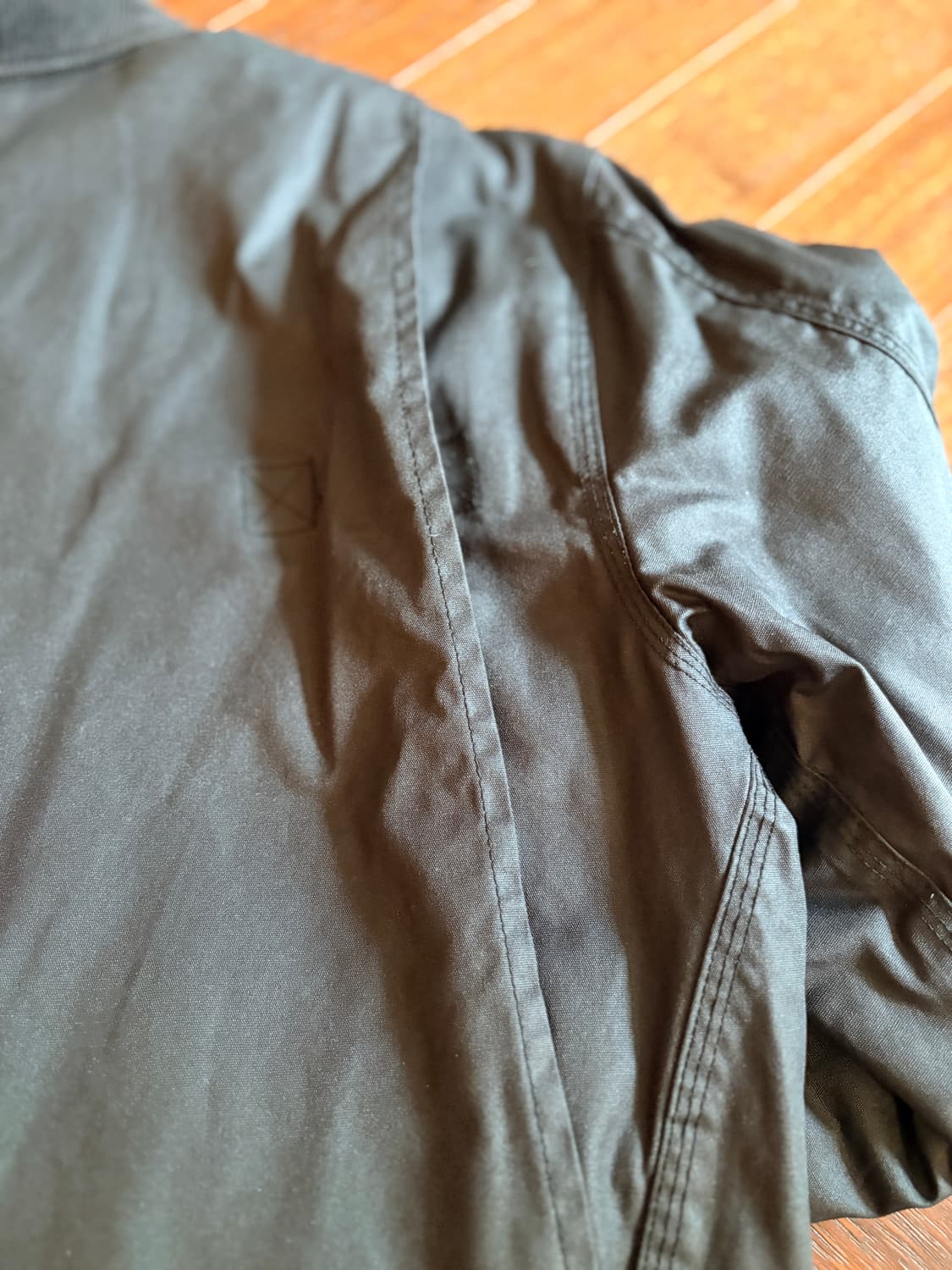 carhartt 블랙 왁스 지켓 상품이미지9