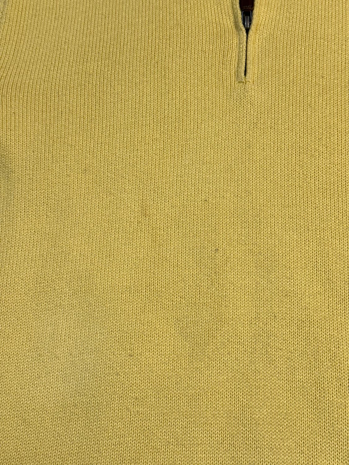 폴로 랄프로렌 블랙포니 하프 반집업 니트 옐로우 상품이미지4