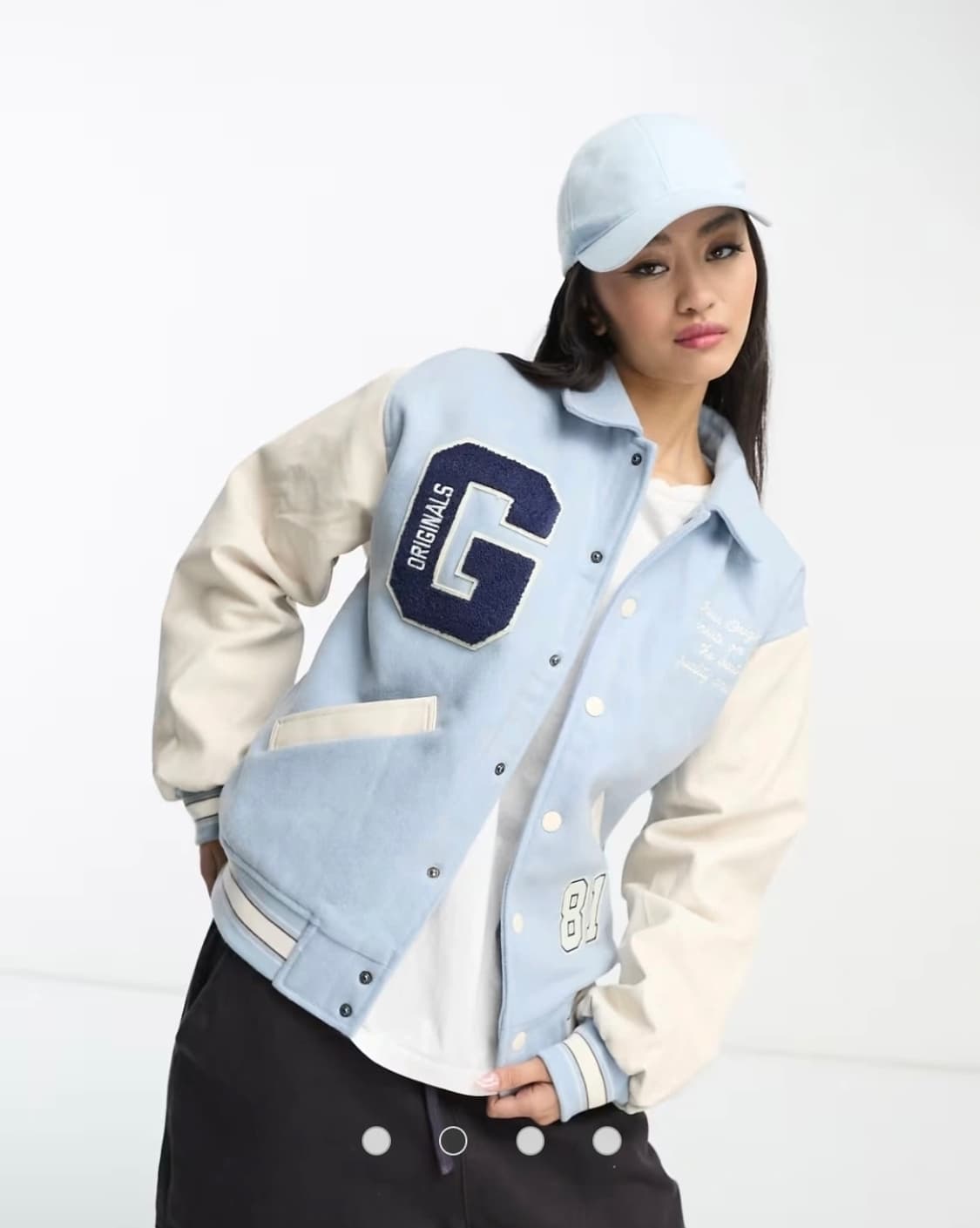 게스 오리지널 바시티자켓 상품이미지1