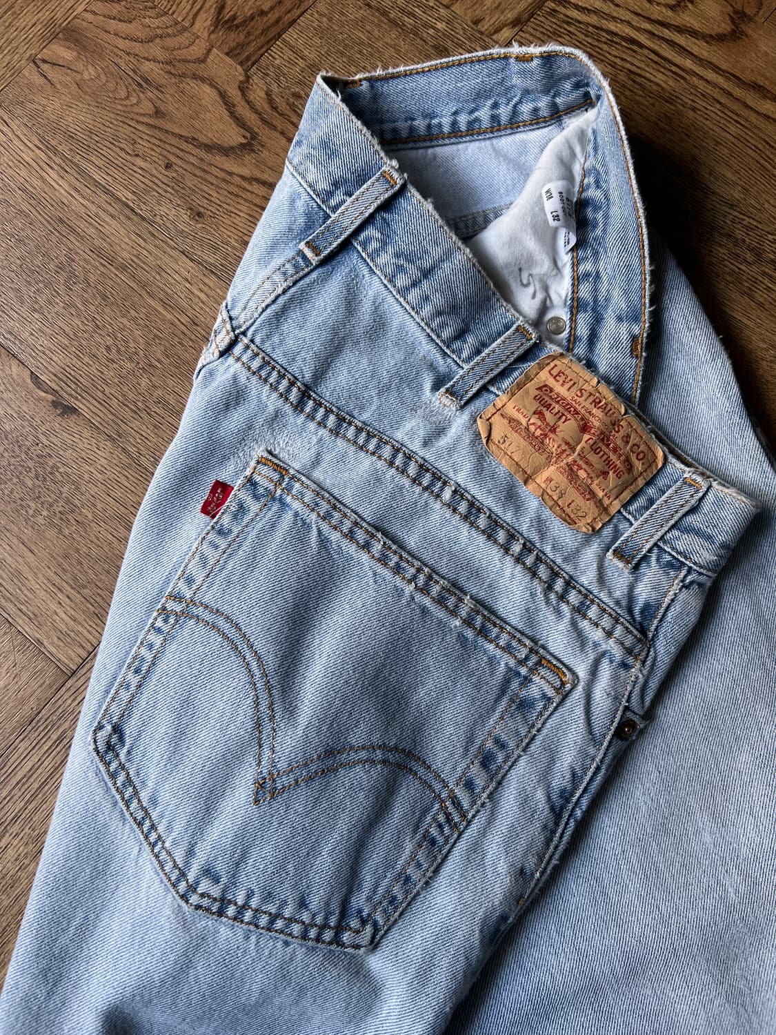 [38]리바이스 517 라이트블루 플레어진 F6 상품이미지4