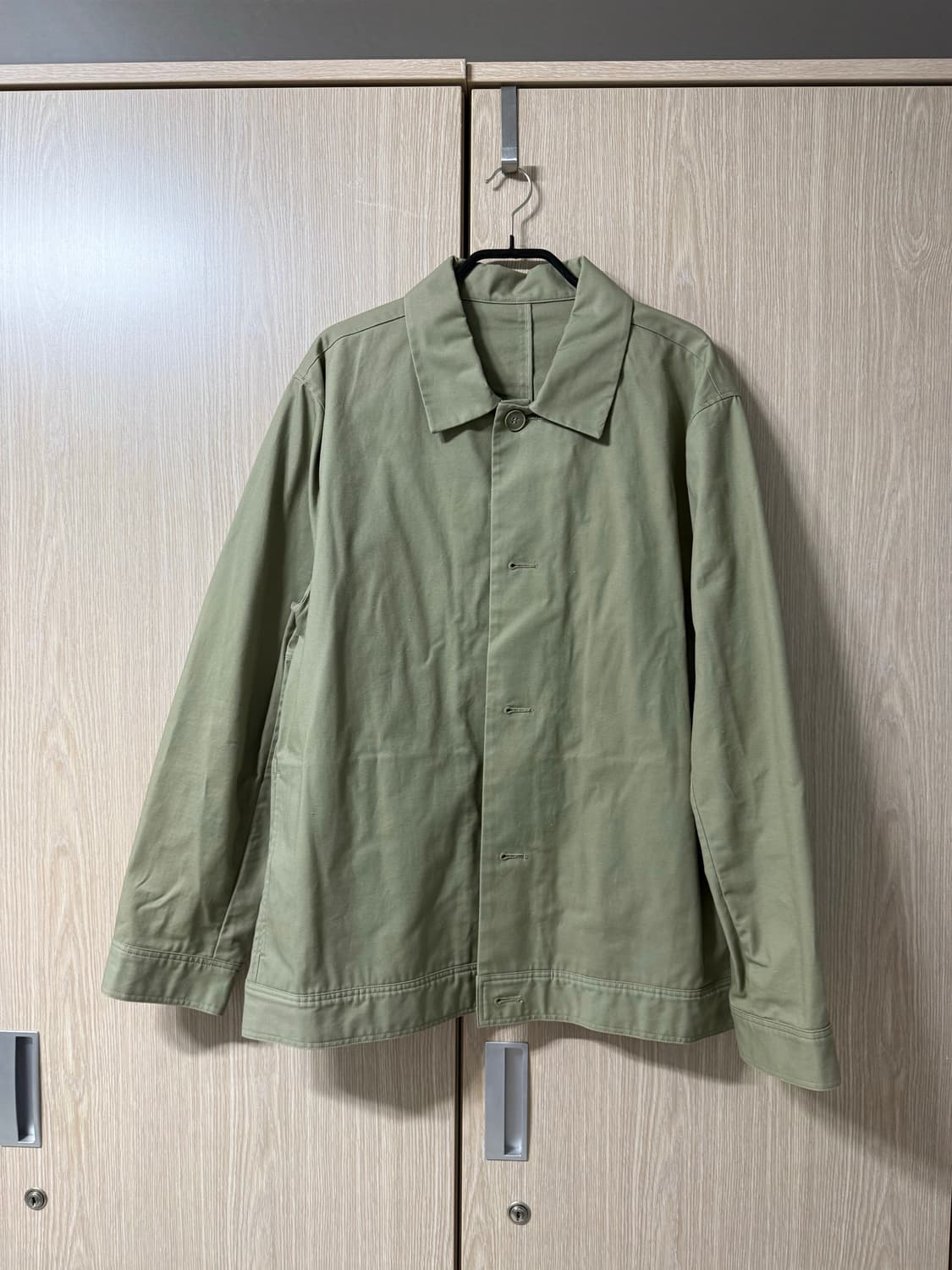 COS 코스 트윌 워크 재킷 (카키) 상품이미지1