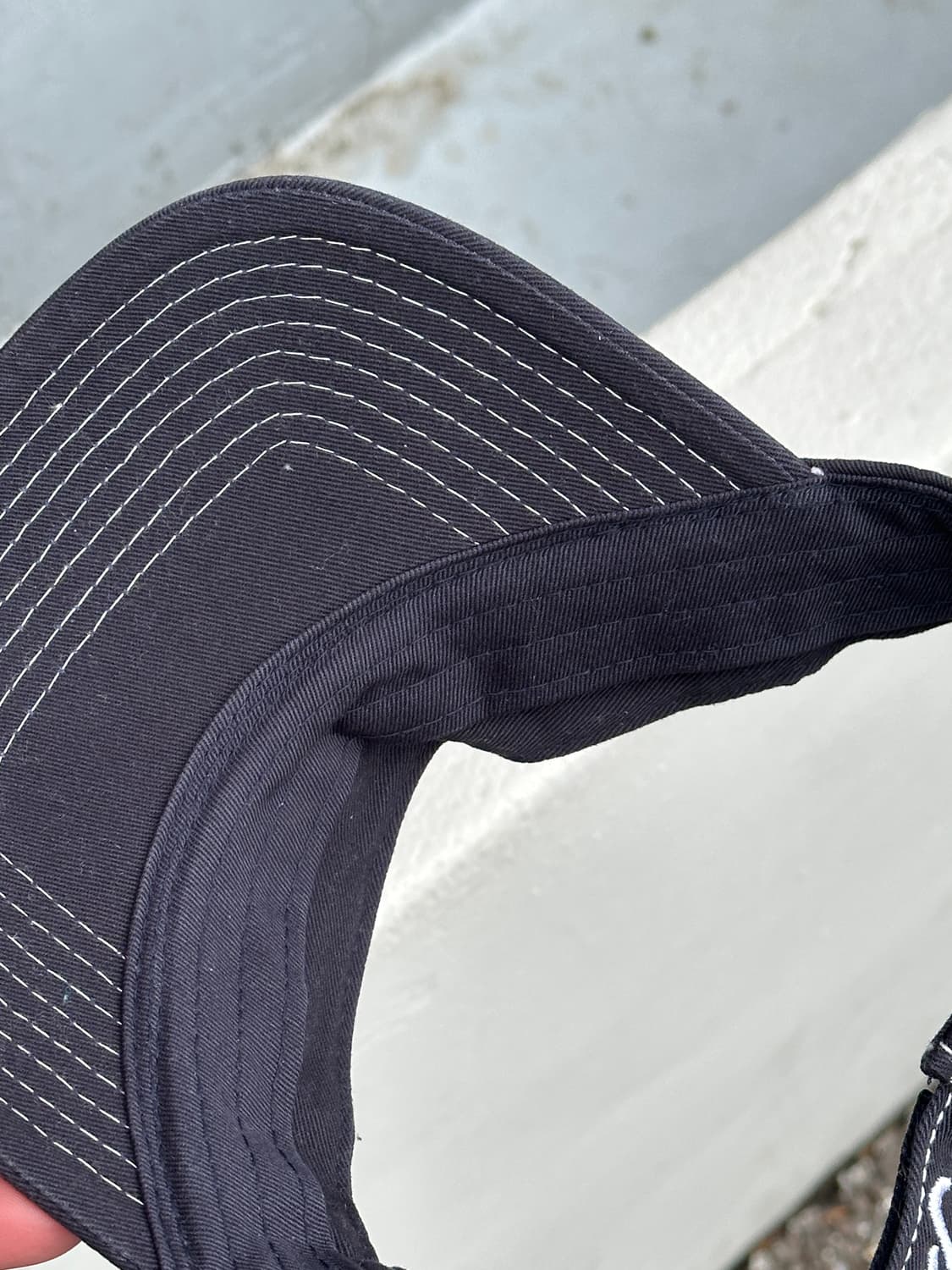 [F] 타이틀리스트 로고 네이비 썬캡 썬바이저 모자 상품이미지5