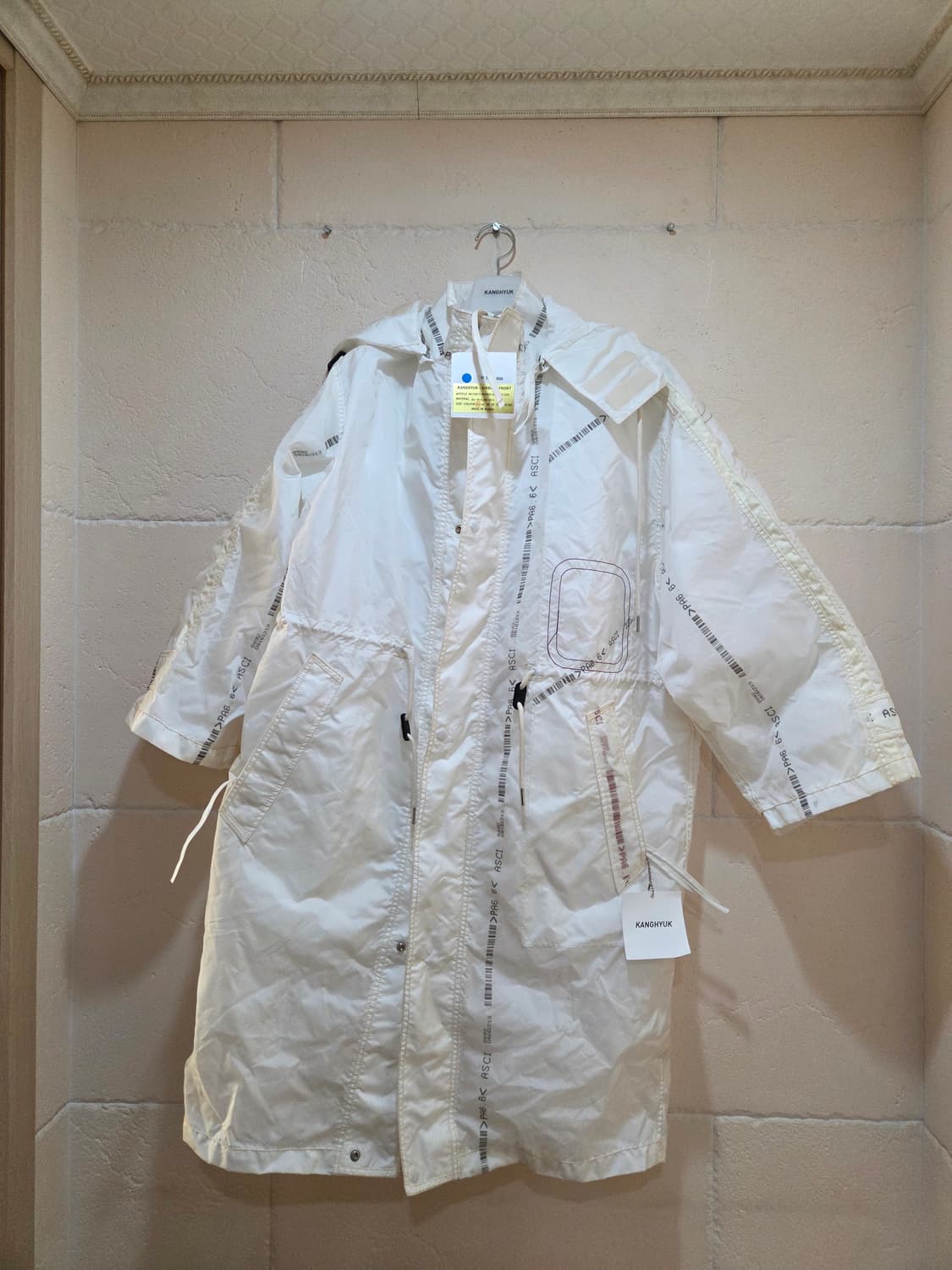 강혁 레디메이드 애어백 롱파카  새상품 상품이미지1