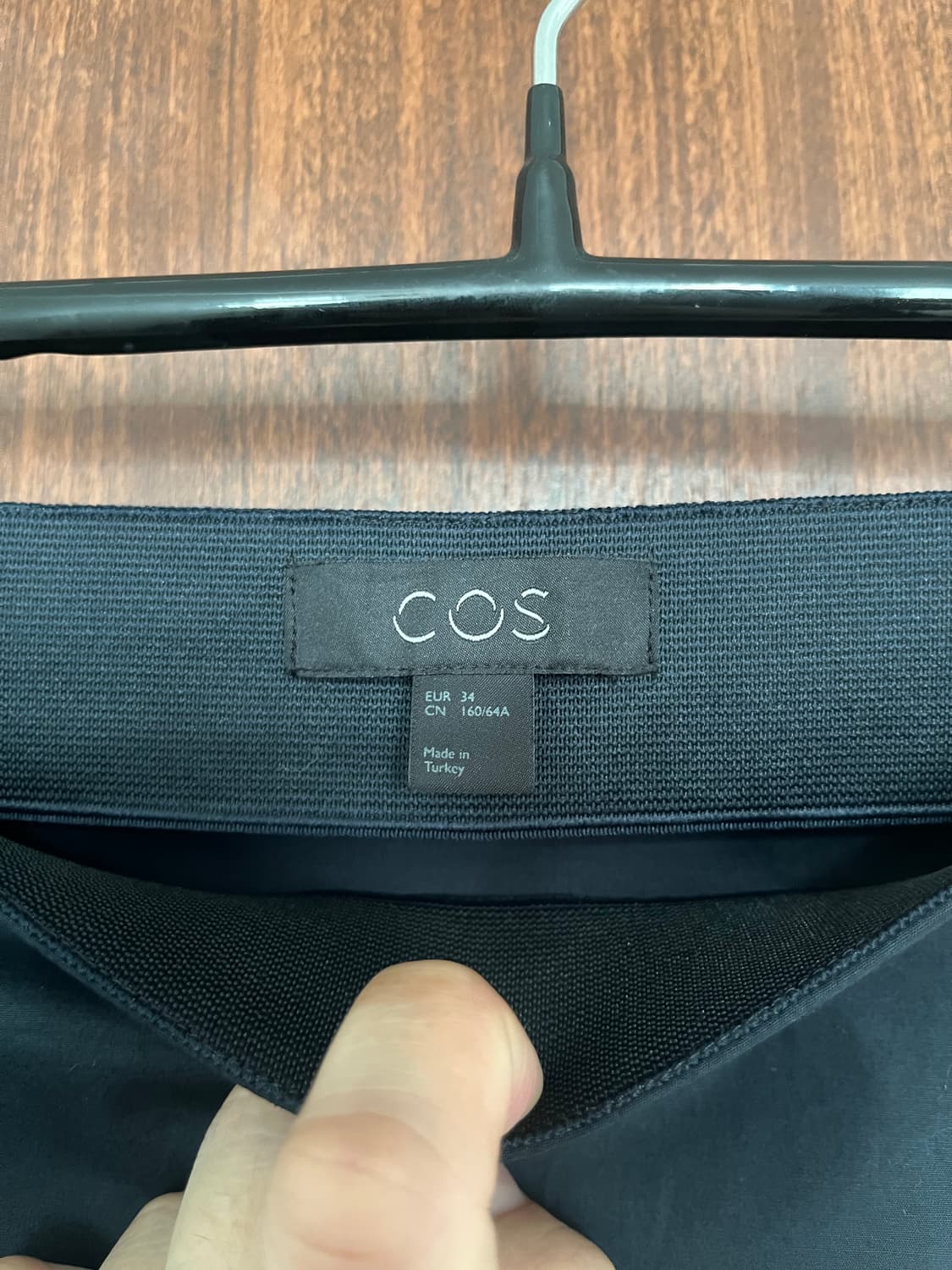 COS 컬러 블록 롱 스커트 EUR 34 상품이미지7