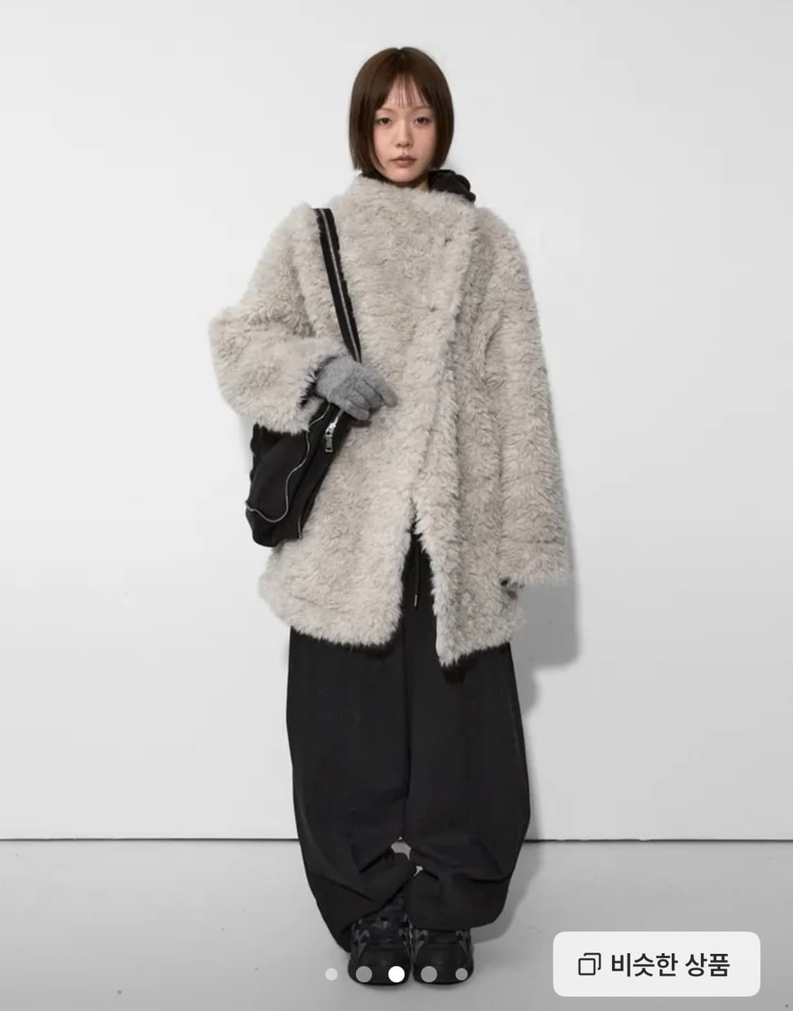 베르크서울 퍼자켓 그레이 상품이미지3