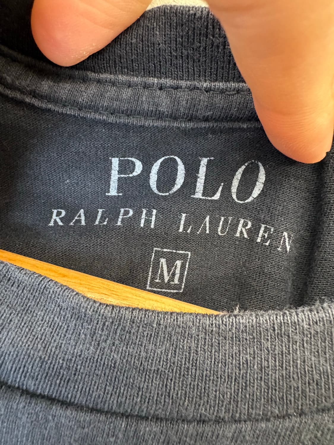 폴로랄프로렌 폴로 베어 블랙 반팔티 상품이미지6