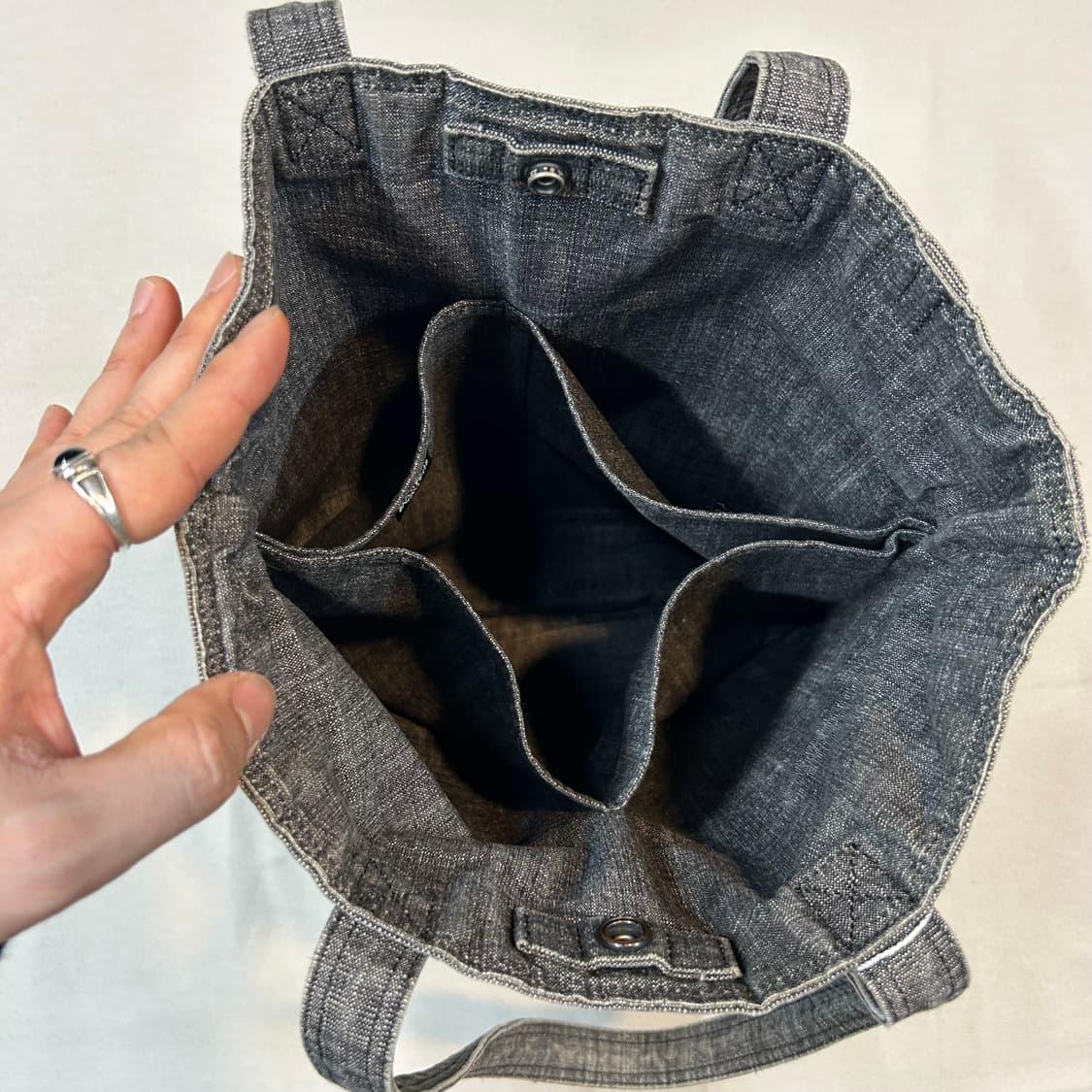 요시다 포터 온스 코튼 데님 숄더백 토트백 V4 상품이미지7