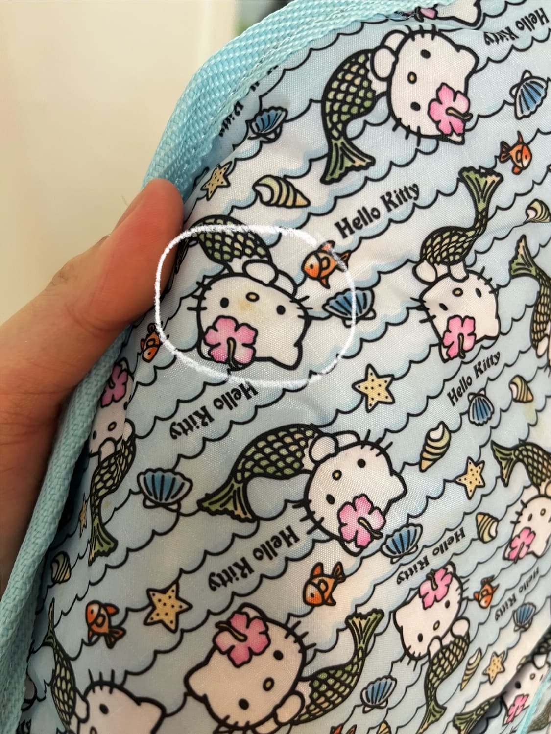 2008 블루 머메이드 키티 백팩 🧜🏻‍♀️ 상품이미지3