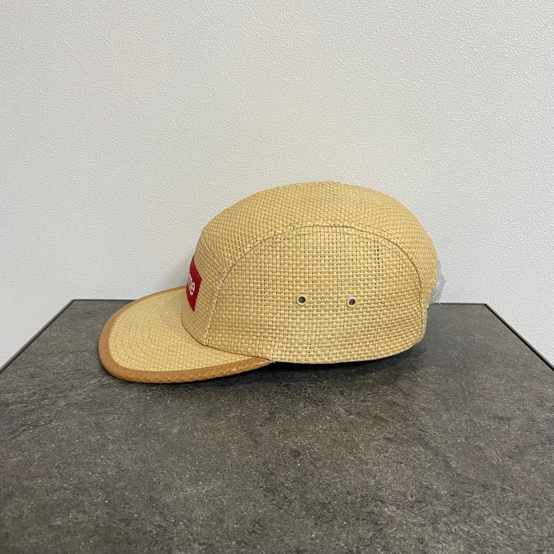 (OS) 슈프림 박스로고 캠프캡 모자 라탄 탄 상품이미지3