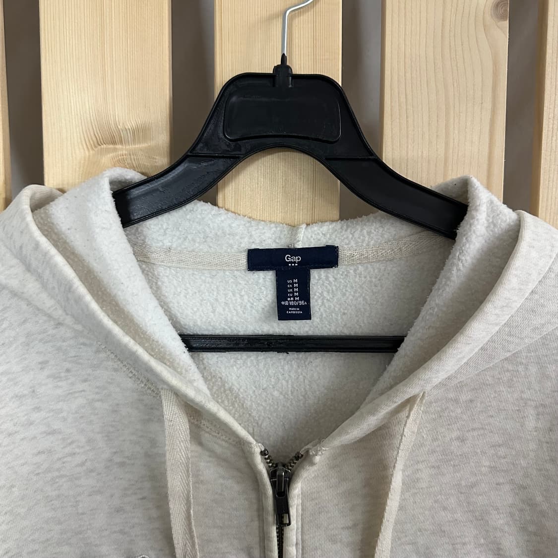 (M) GAP 갭 멜란지 후드집업 상품이미지6