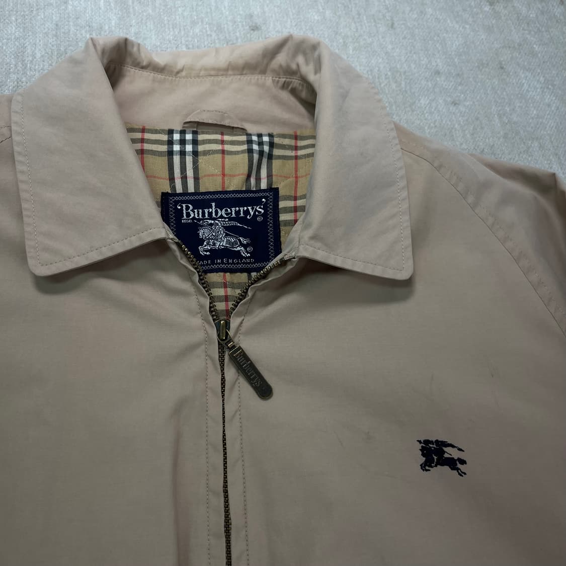 100 버버리 기마로고 블루종 자켓 상품이미지2