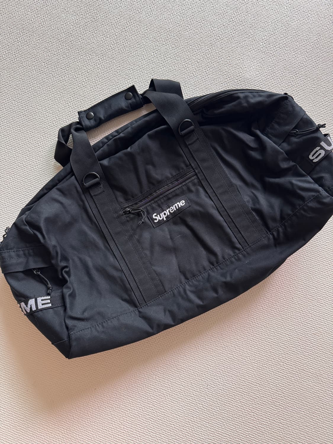 Supreme Field Duffle Bag Black 상품이미지2