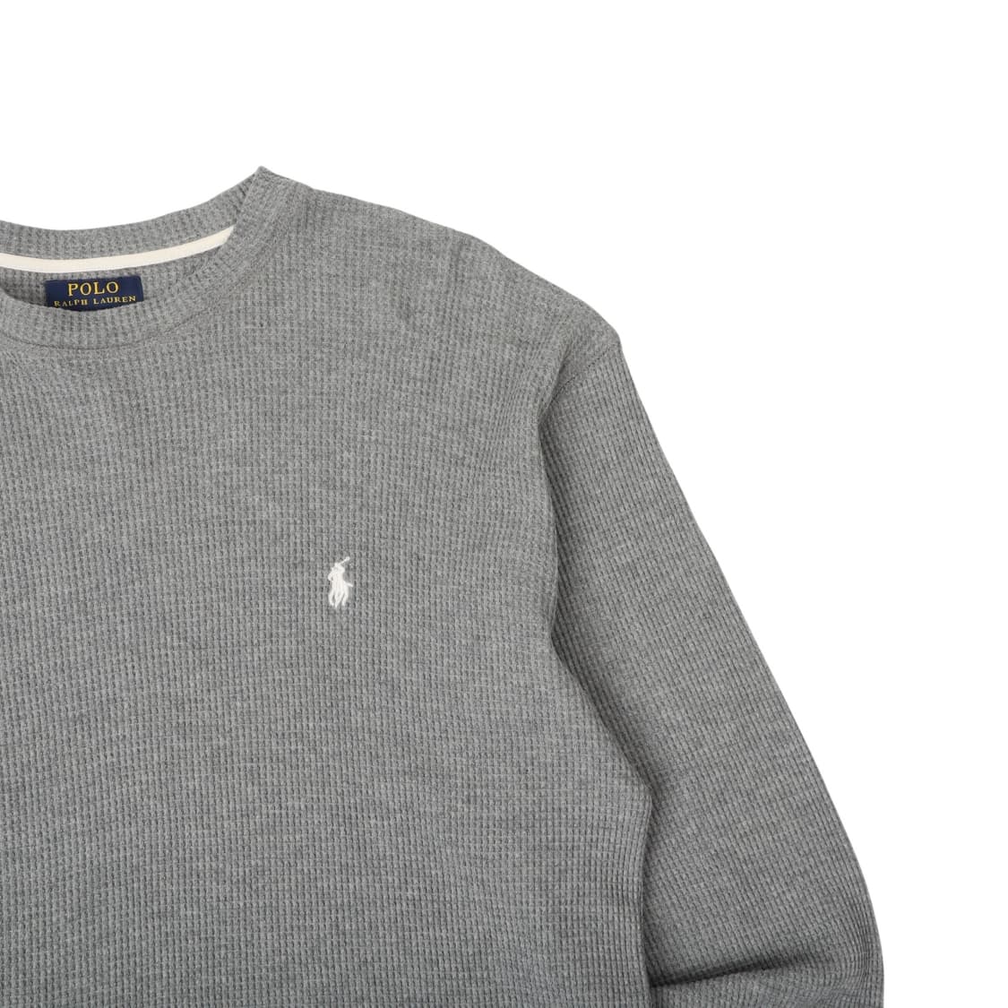 폴로 랄프로렌 그레이 와플 롱슬리브 티셔츠 상품이미지3