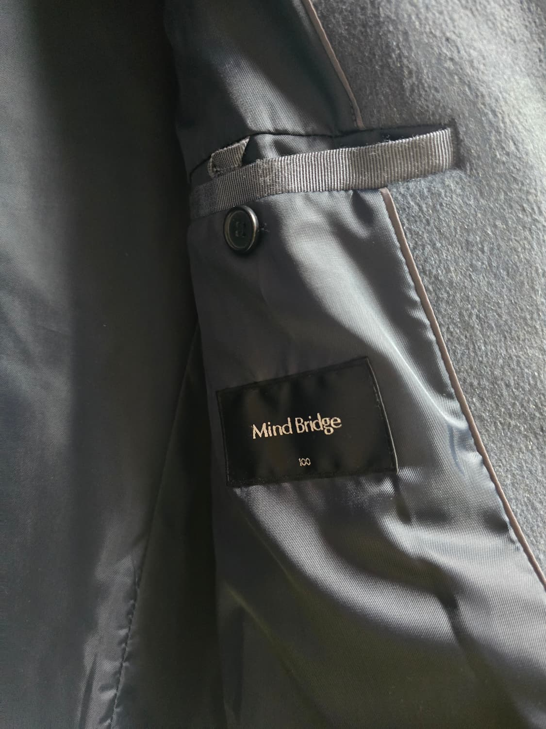 마인드브릿지 울 케시미어 블렌드 코트 100 상품이미지5