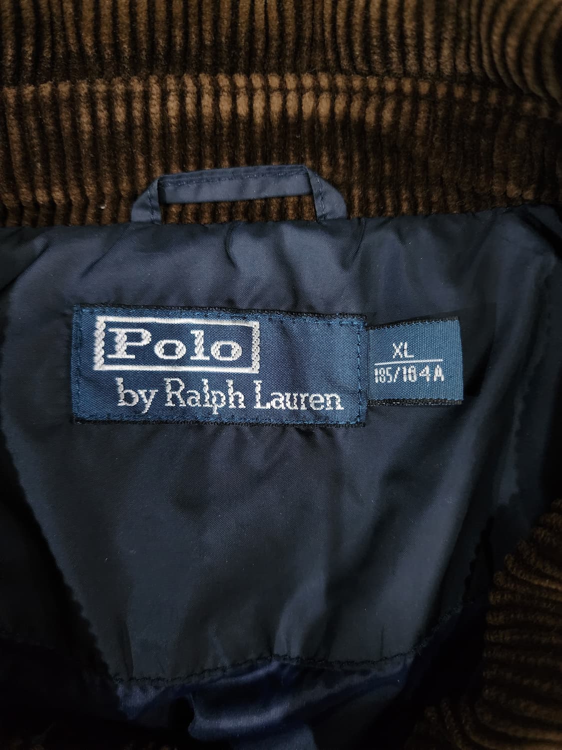 폴로 랄프로렌 코듀로이 카라 퀄팅 퀼팅 자켓 XL 상품이미지7