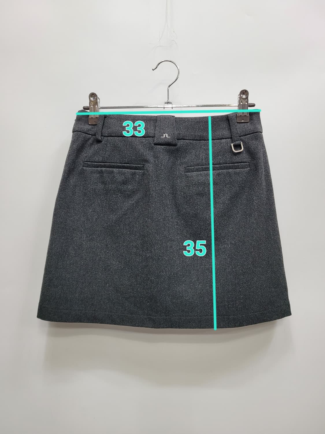 J.LINDEBERG 제이린드버그 골프 스커트 / 여 XS 차콜
 상품이미지10