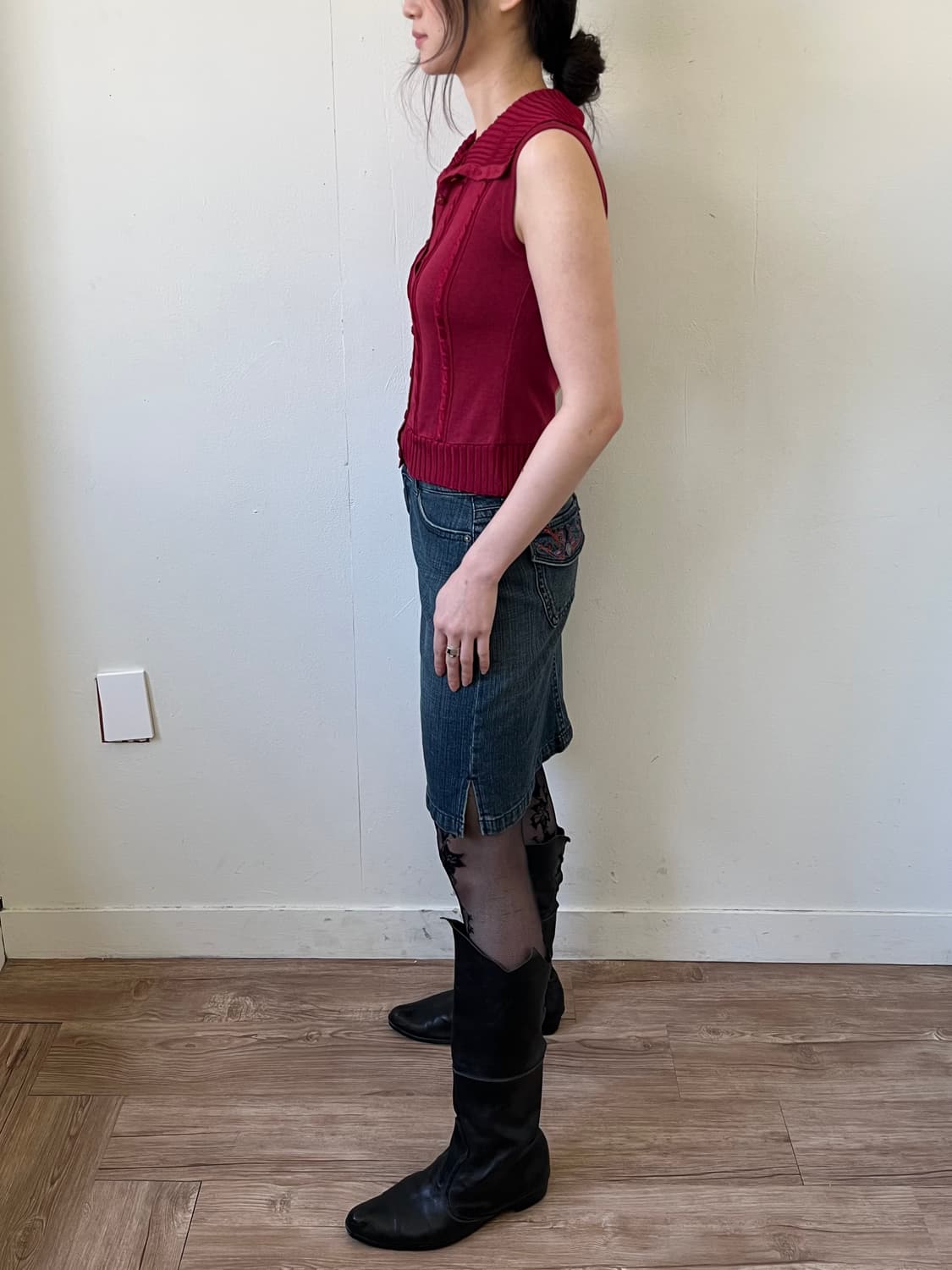 Gamel Road 데님 스커트 상품이미지8