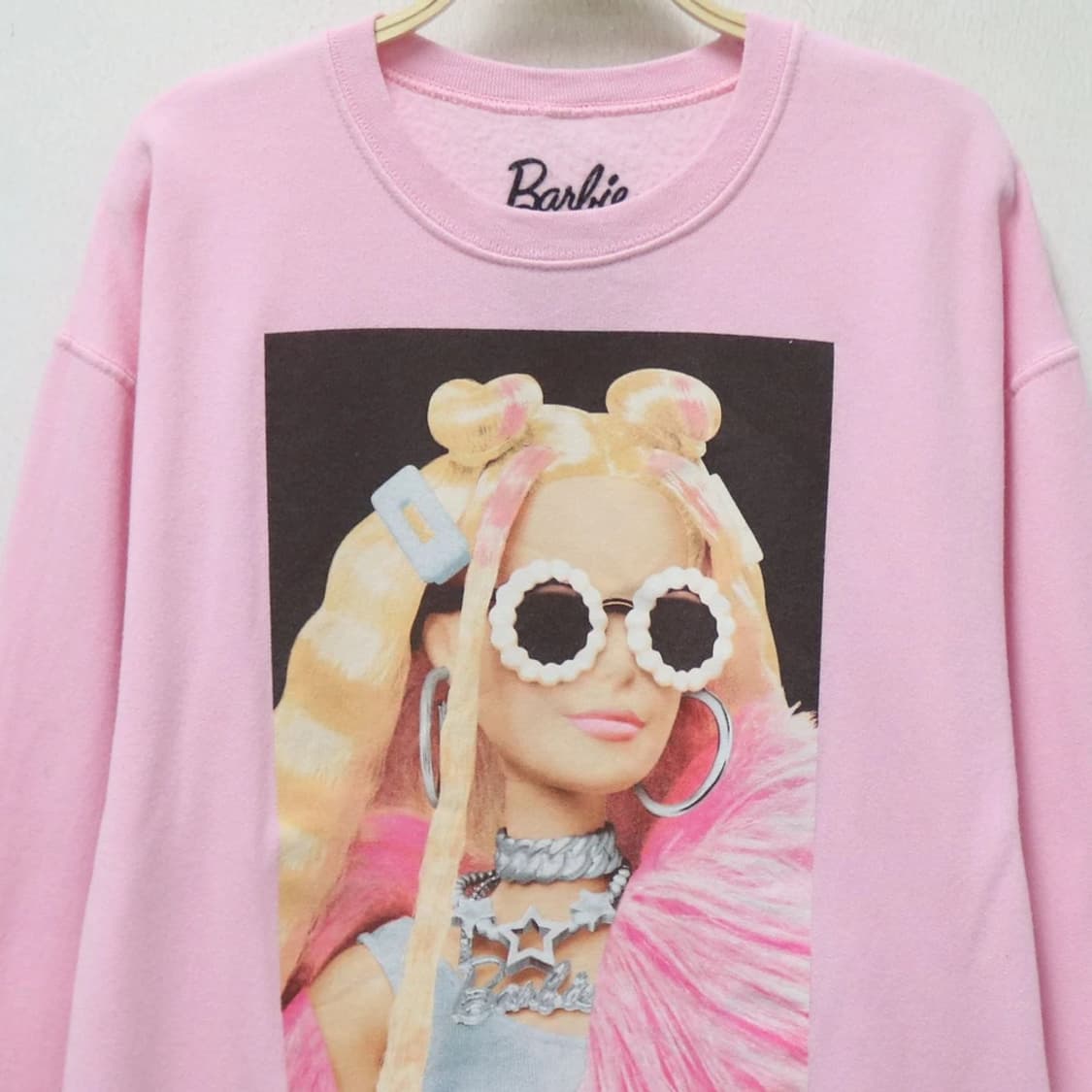 바비 딸기우유 프린팅 맨투맨 63253 상품이미지3