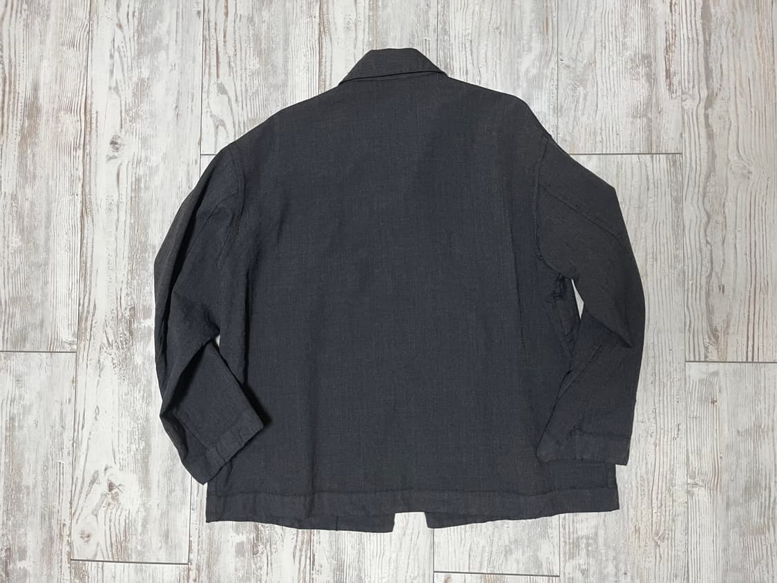 AURALEE 울 실크 트로피컬 셔츠 자켓 상품이미지3