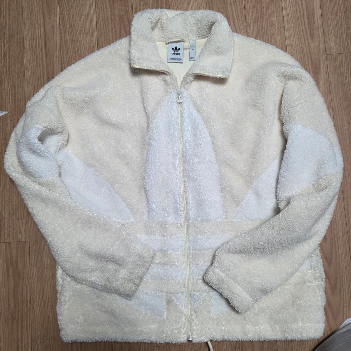 3XL) 아디다스 빅 트레포일 플리스 재킷 상품이미지1