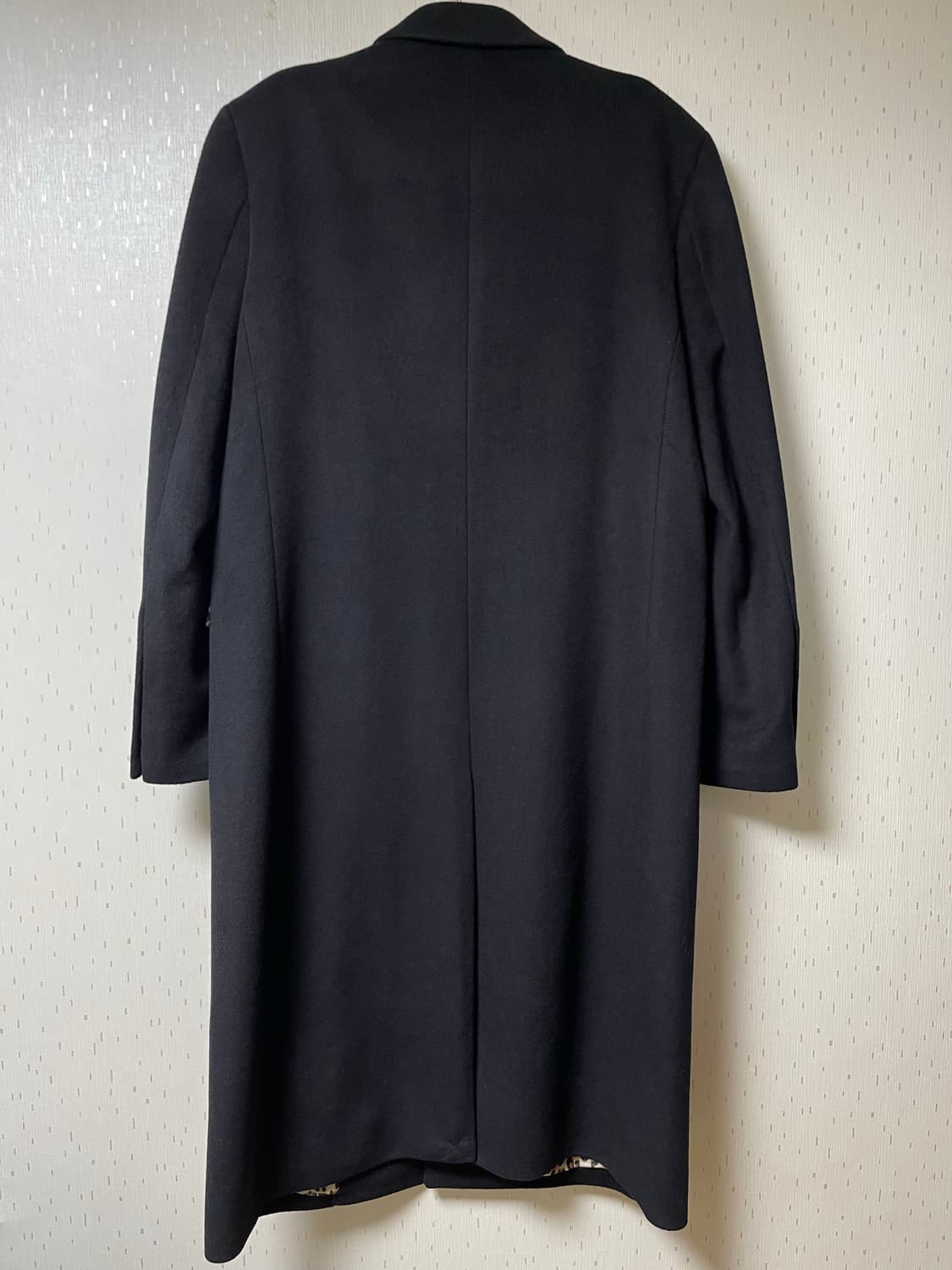 무신사스탠다드 x 노홍철 럭키가이 머스큘린 체스터필드 롱코트 상품이미지4