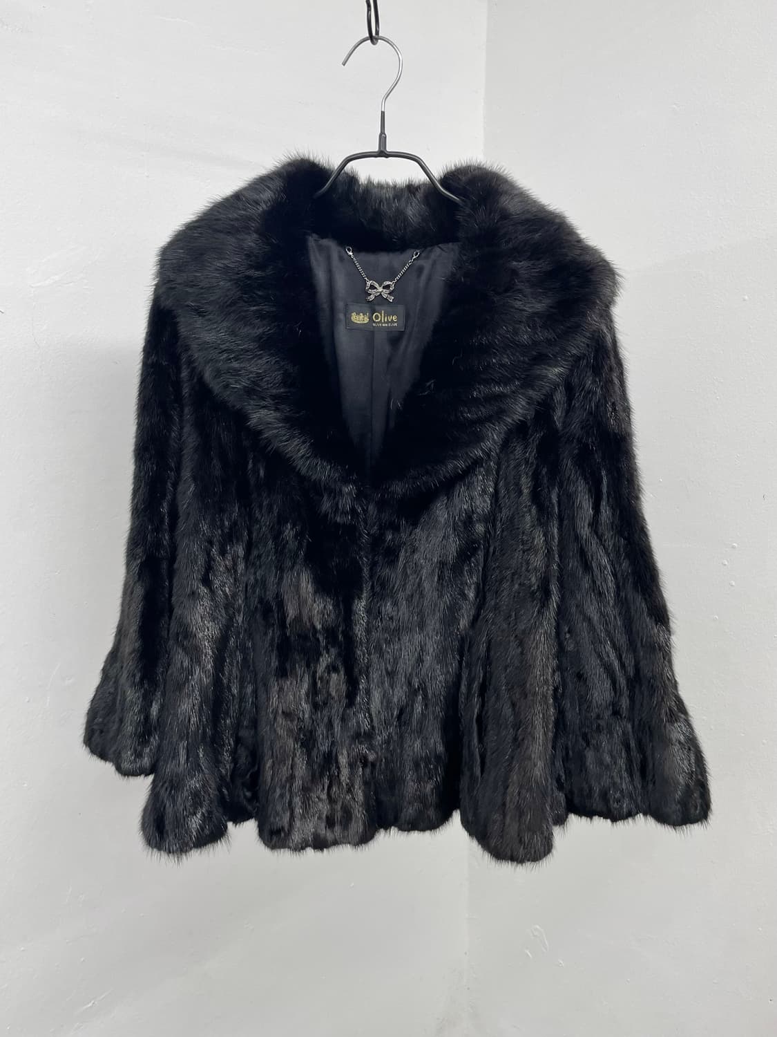 밍크 카라 퍼자켓 상품이미지3