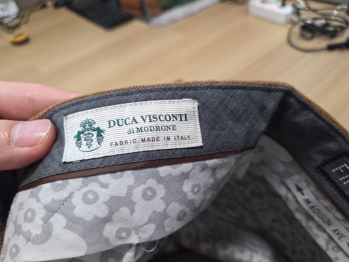 맨온더분 이지 코듀로이 이지 팬츠 상품이미지4