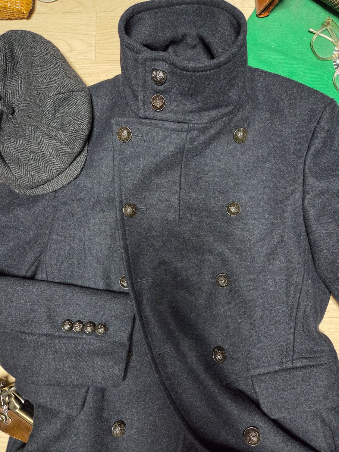 TIME HOMME 울 캐시미어 코트 타임 상품이미지7