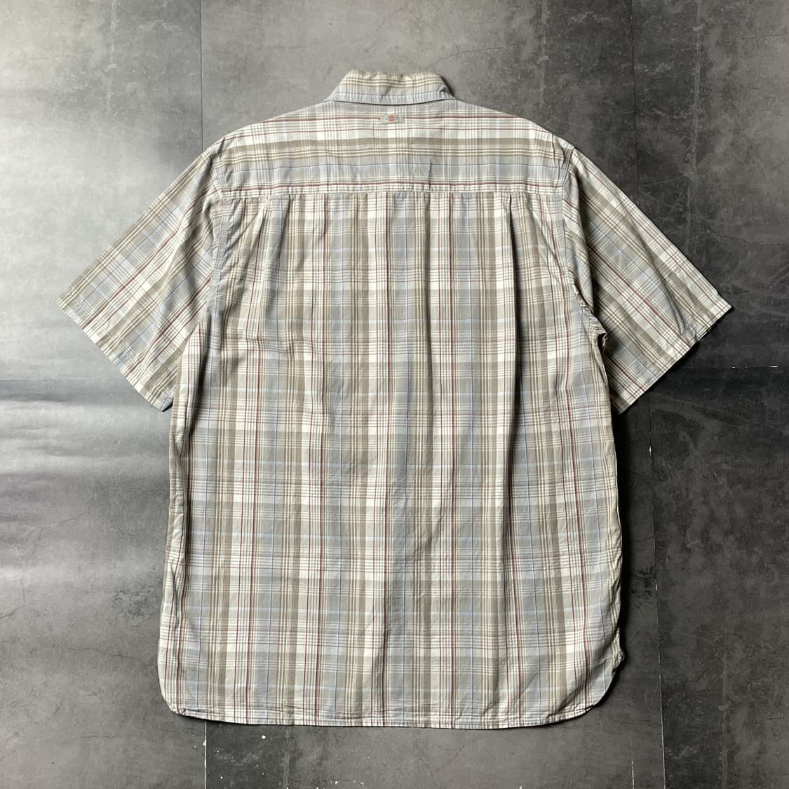 DICKIES 디키즈 빈티지 체크 반팔 워크셔츠 A01129 상품이미지7