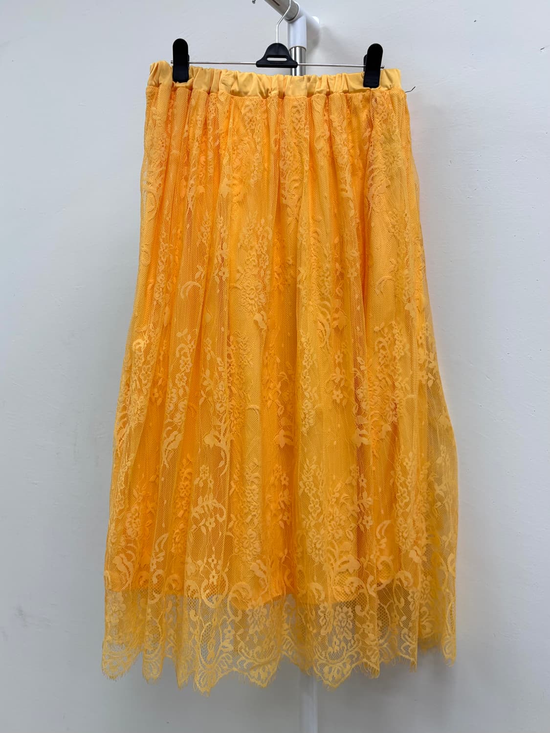 빈티지 레이스 샤 스커트 상품이미지4