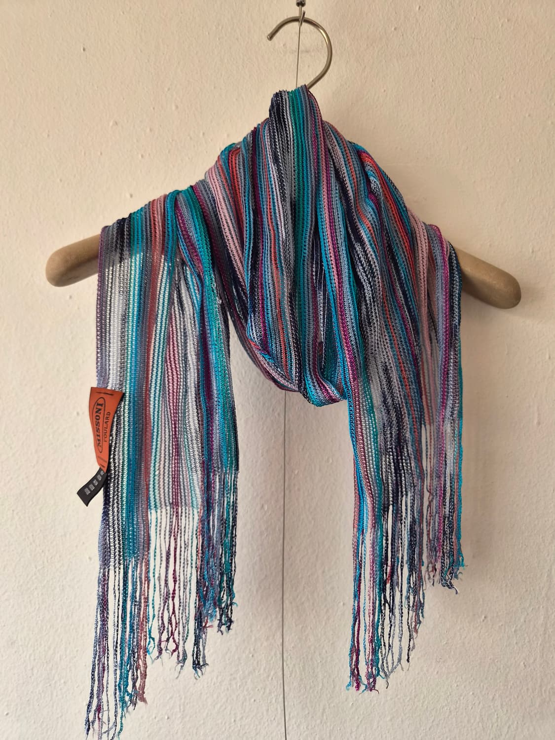 미쏘니 멀티컬러 니트 스카프 상품이미지1